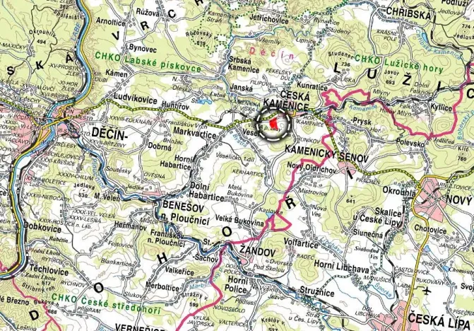 Prodej pole, Česká Kamenice, 108179 m2