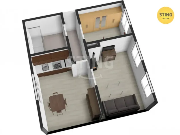 Prodej bytu 3+kk, Rýmařov, Bartákova, 57 m2