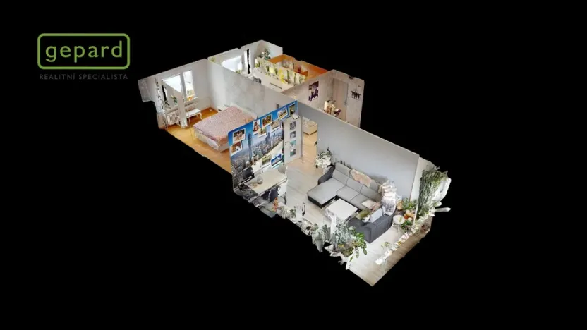 Prodej bytu 2+1, Ústí nad Labem - Neštěmice, Železná, 62 m2