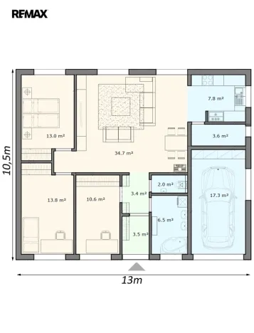 Prodej domu na klíč, Skalice nad Svitavou, 116 m2