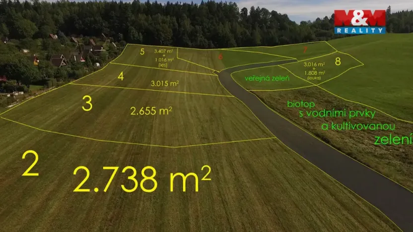 Prodej pozemku pro bydlení, Písečná, 2738 m2