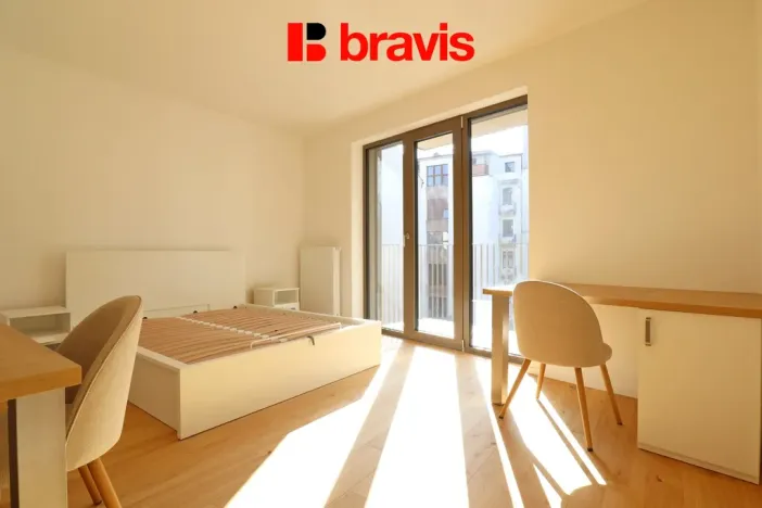 Pronájem bytu 1+kk, Brno - Zábrdovice, Bratislavská, 36 m2