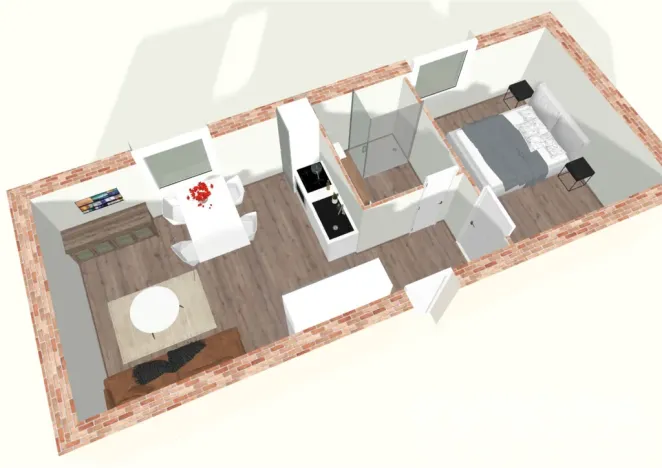 Prodej bytu 2+kk, Vrchlabí - Hořejší Vrchlabí, Horská, 47 m2