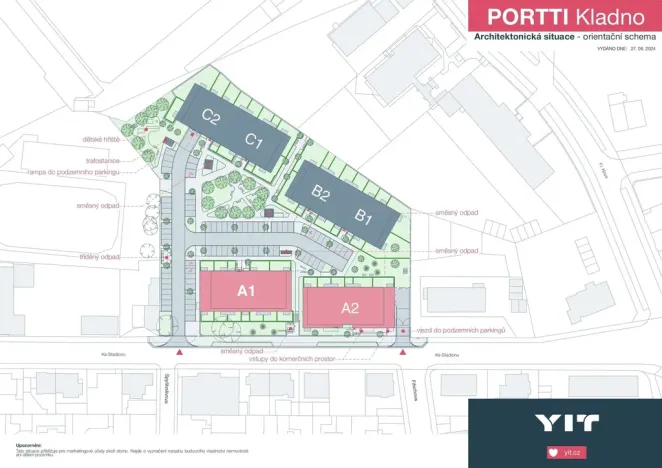 Prodej bytu 3+kk, Kladno, Ke stadionu, 75 m2
