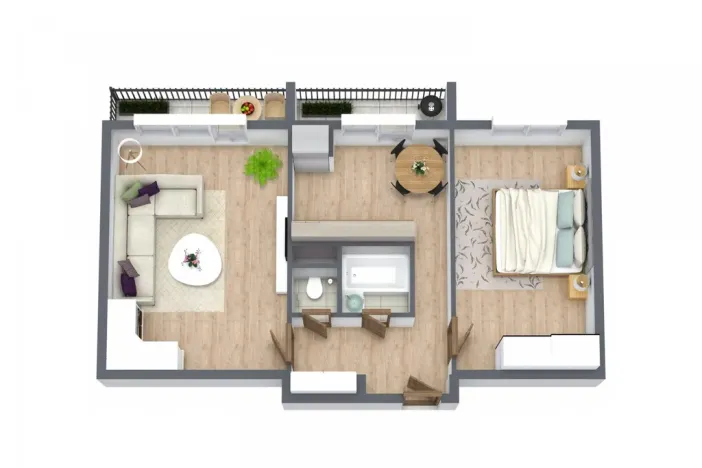 Prodej bytu 2+1, Havířov - Podlesí, Kosmonautů, 49 m2