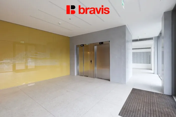 Pronájem bytu 2+kk, Brno - Komín, Bystrcká, 56 m2