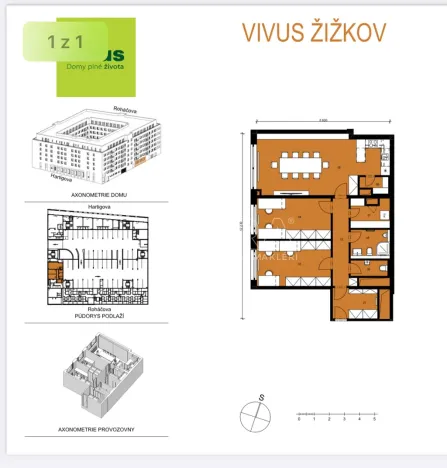 Prodej kanceláře, Praha - Žižkov, Lukášova, 101 m2