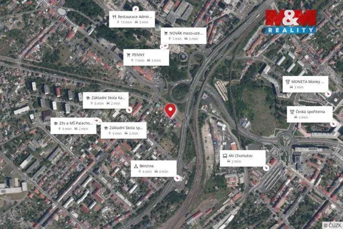 Pronájem obchodního prostoru, Chomutov, Št. kpt. Kouby, 36 m2