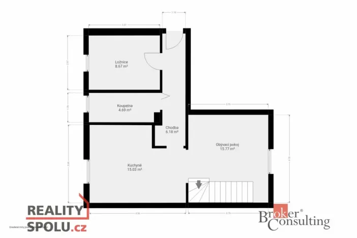 Prodej bytu 4+1, Holýšov, 86 m2