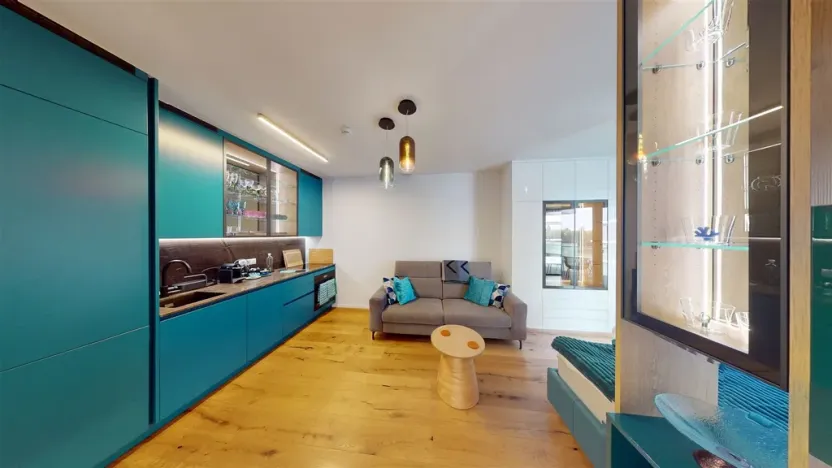 Pronájem bytu 1+kk, Praha - Strašnice, Ramonova, 43 m2