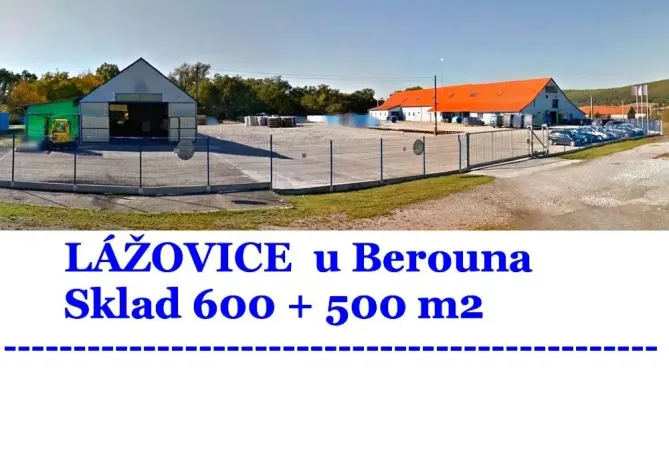 Pronájem výrobních prostor, Lážovice, 600 m2