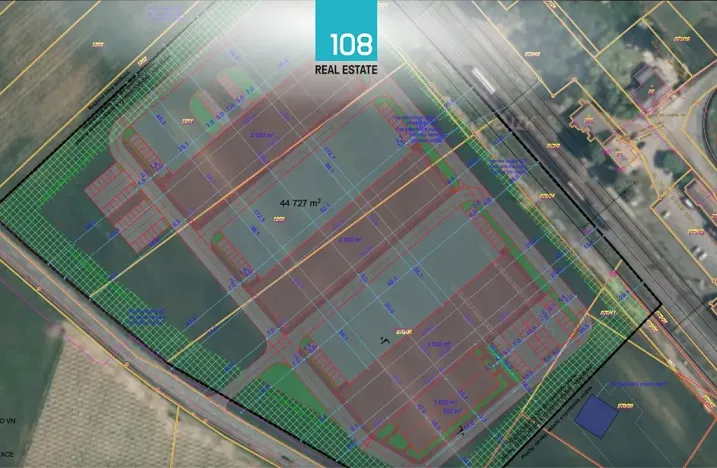 Prodej komerčního pozemku, Dřísy, 44200 m2