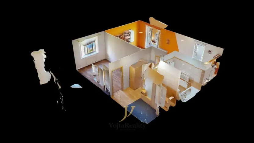 Pronájem bytu 2+kk, Olomouc, Peškova, 59 m2