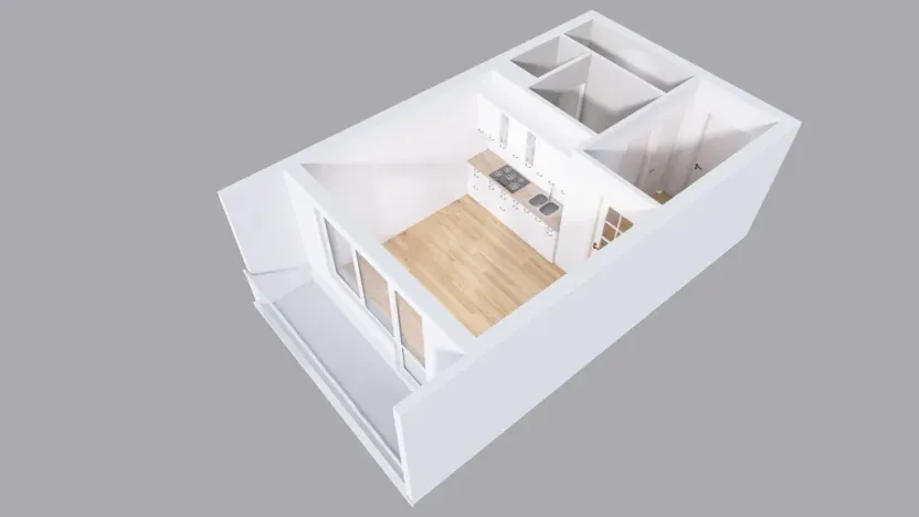 Prodej bytu 1+kk, Jilemnice, Jaroslava Havlíčka, 33 m2