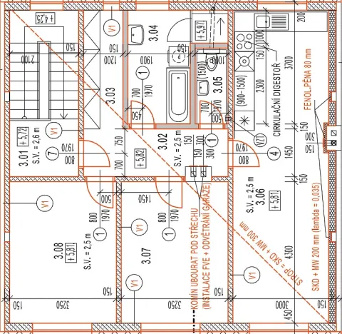 Pronájem bytu 3+kk, Kunovice, Olšavní, 77 m2