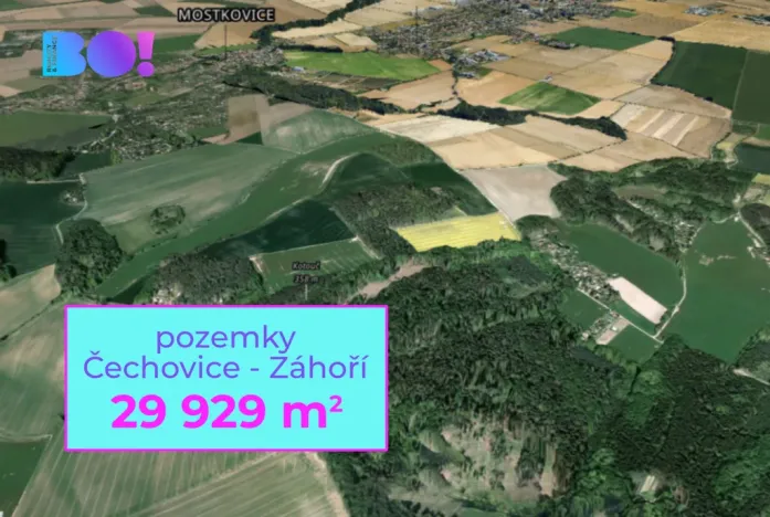 Prodej pole, Prostějov, 29929 m2