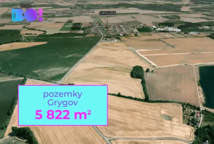 Prodej pole, Grygov, 5882 m2