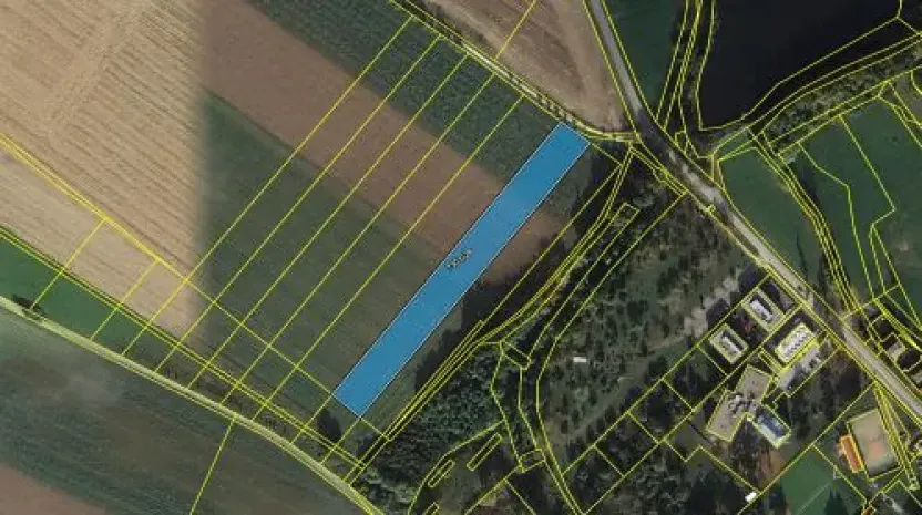 Prodej podílu pole, Telč, 1050 m2