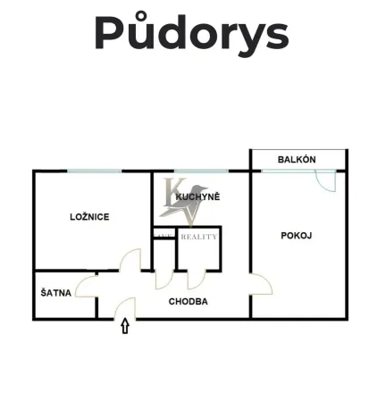 Pronájem bytu 2+1, Orlová, Masarykova třída, 62 m2