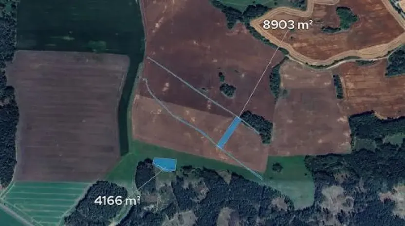 Prodej podílu pole, Milevsko, 2639 m2