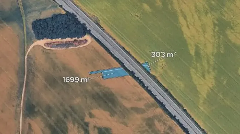 Prodej podílu pole, Odolena Voda, 819 m2