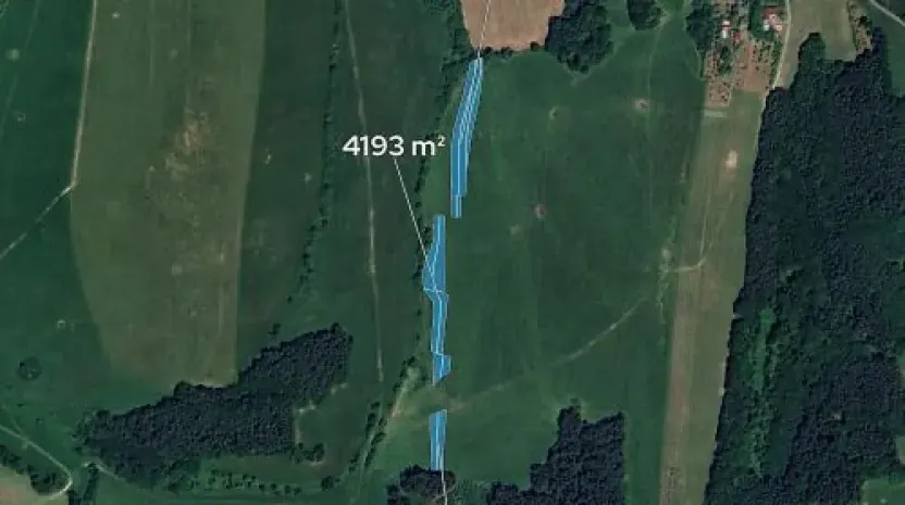 Prodej podílu pole, Újezd, 1628 m2