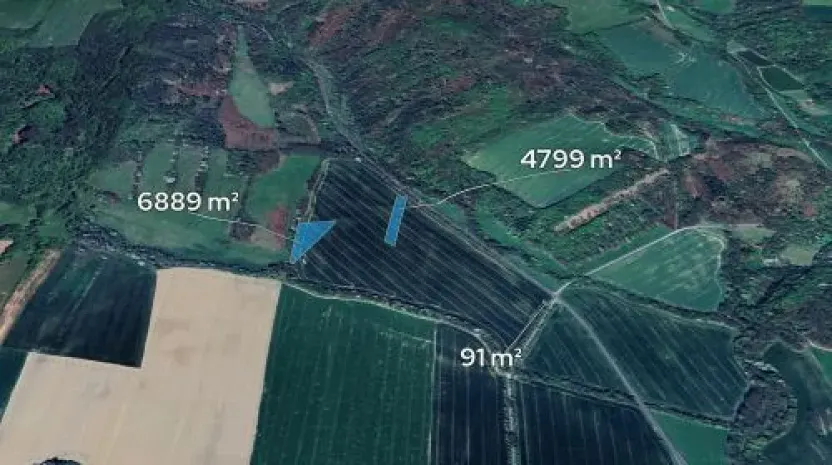 Prodej podílu pole, Fulnek, 1019 m2