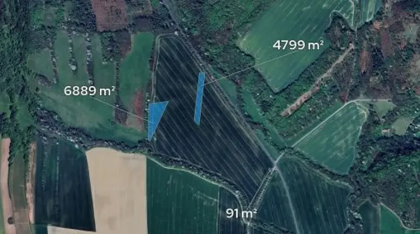 Prodej podílu pole, Fulnek, 1019 m2