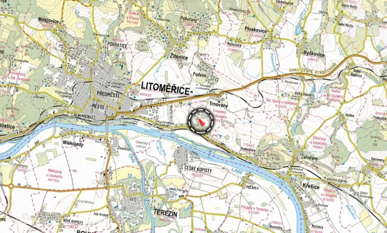 Prodej pole, Litoměřice, 8535 m2