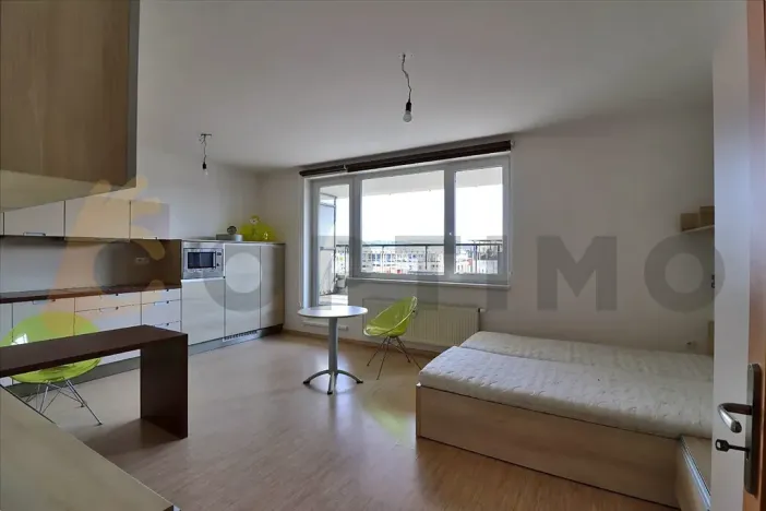 Pronájem bytu 1+kk, Praha - Vysočany, Pod Harfou, 34 m2