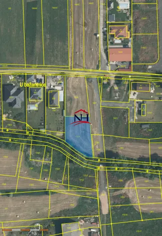 Prodej pozemku pro bydlení, Cítoliby, 1028 m2