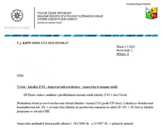 Prodej pozemku pro bydlení, Vrčeň, 13327 m2