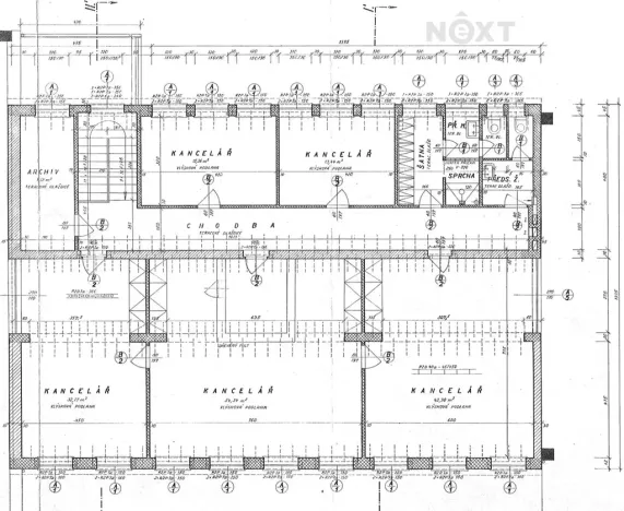 Prodej kanceláře, Benešov, Jana Nohy, 158 m2