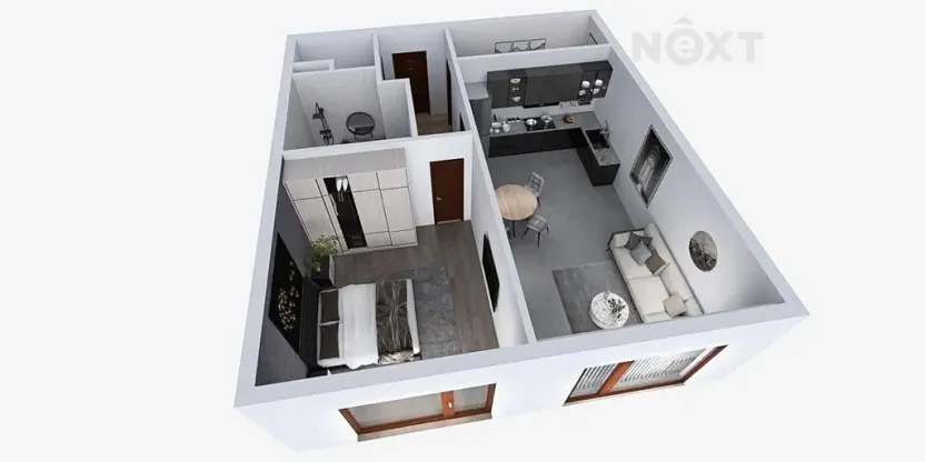 Pronájem bytu 2+kk, České Budějovice, 67 m2