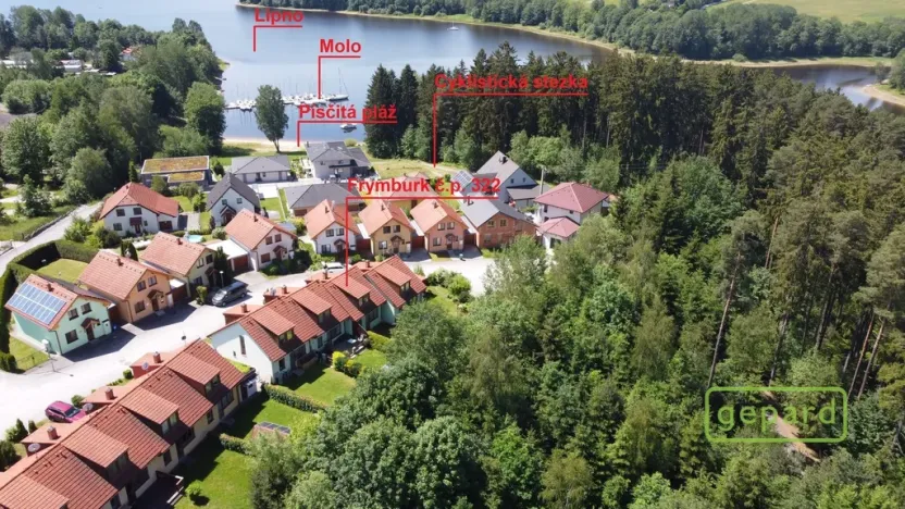 Prodej rodinného domu, Frymburk, 92 m2