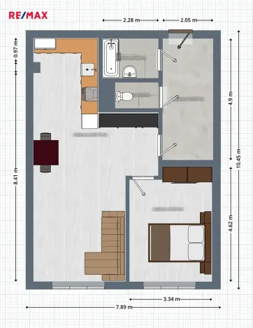Prodej bytu 2+kk, Praha - Bohnice, Zelenohorská, 43 m2