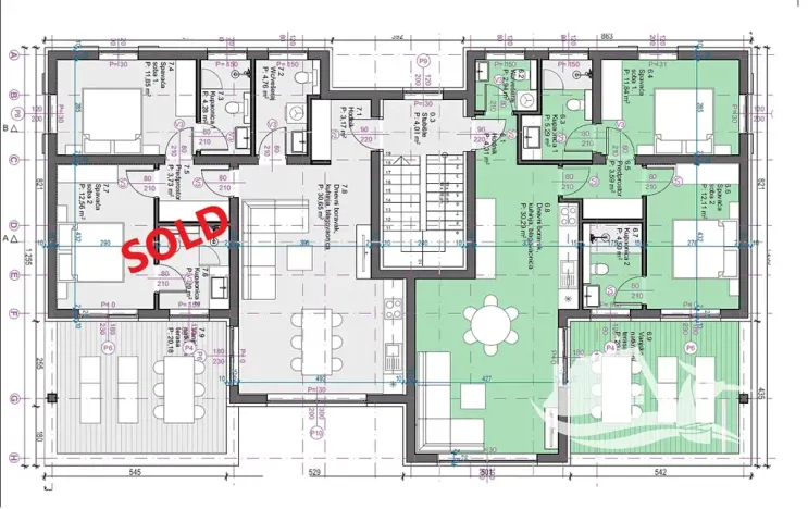 Prodej bytu 3+kk, Vodice, Chorvatsko, 74 m2