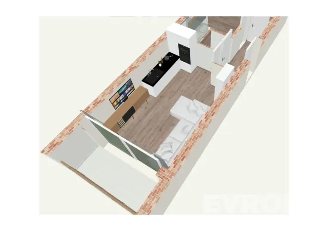 Prodej bytu 2+kk, Jiřetín pod Bukovou, 41 m2