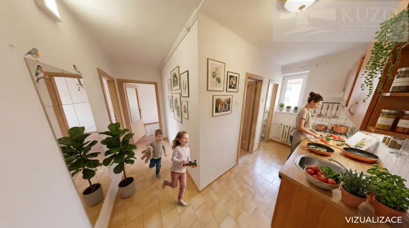 Pronájem bytu 3+kk, Příbram, Politických vězňů, 65 m2