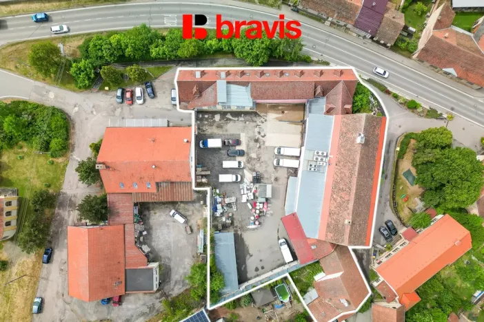 Pronájem skladu, Hradčany, Tišnovská, 1016 m2