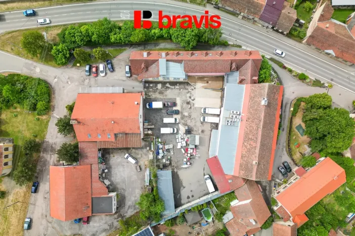 Pronájem skladu, Hradčany, Tišnovská, 1016 m2