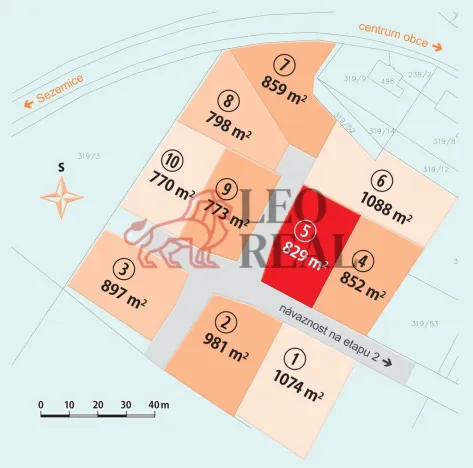 Prodej pozemku pro bydlení, Býšť, 829 m2