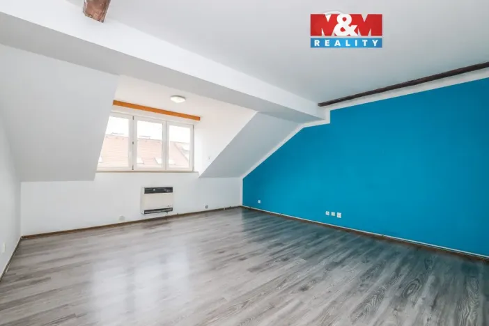 Pronájem bytu 1+kk, Plzeň - Východní Předměstí, Barrandova, 43 m2