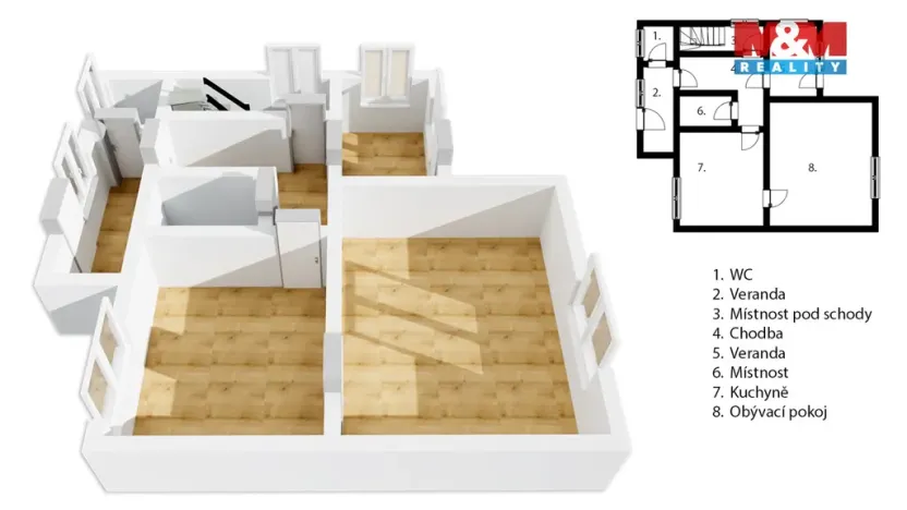 Prodej rodinného domu, Hradec Králové - Nový Hradec Králové, Dobroslavova, 80 m2