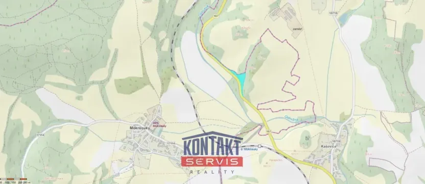 Prodej lesa, Mokrosuky, 6236 m2