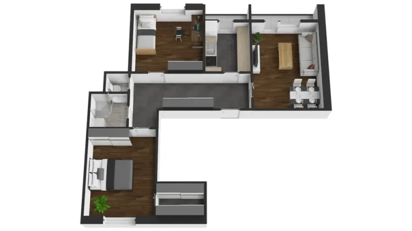 Prodej bytu 3+1, Špindlerův Mlýn - Bedřichov, 70 m2