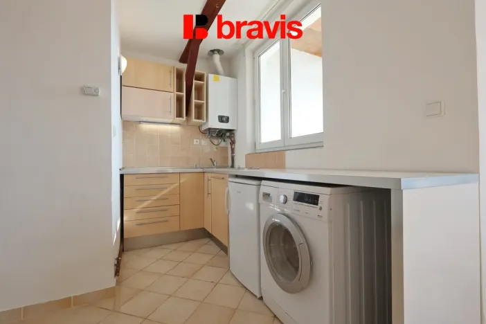 Pronájem bytu 1+kk, Brno - Černovice, Klíčova, 41 m2