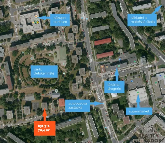 Pronájem bytu 3+1, Olomouc - Nová Ulice, Jílová, 70 m2