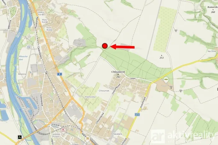 Prodej pole, Mělník, 15662 m2