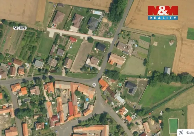 Prodej pozemku pro bydlení, Sedlec, 1076 m2